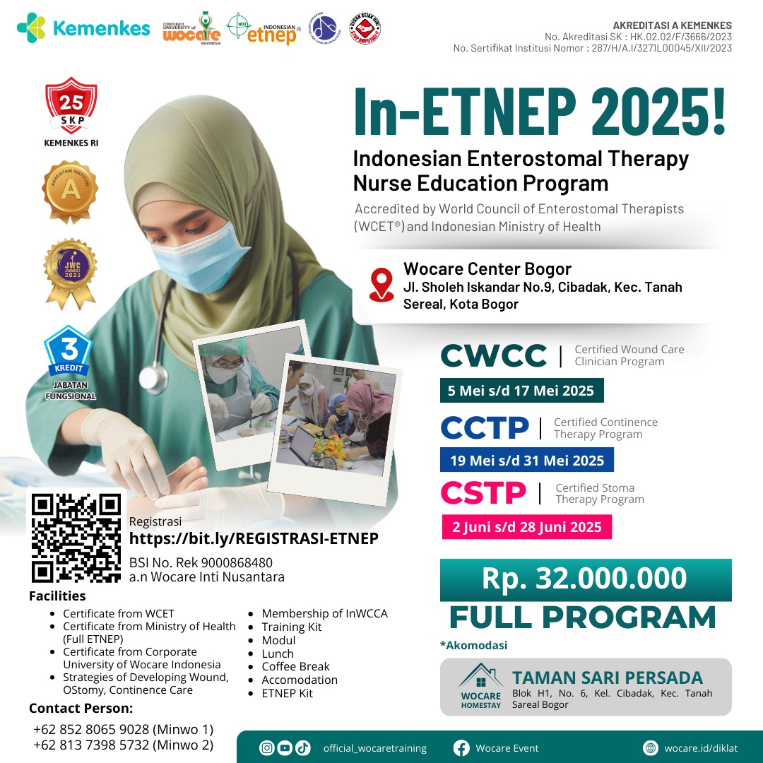 ENTEROSTOMAL THERAPY NURSE EDUCATION PROGRAM (FULL ETNEP) 2025 