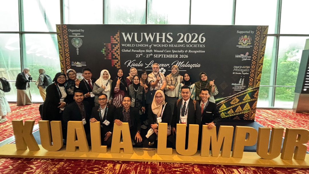 Hari Kedua WUWHS 2026: Antusiasme Delegasi Indonesia Perkuat Jejaring Wound Care Internasional