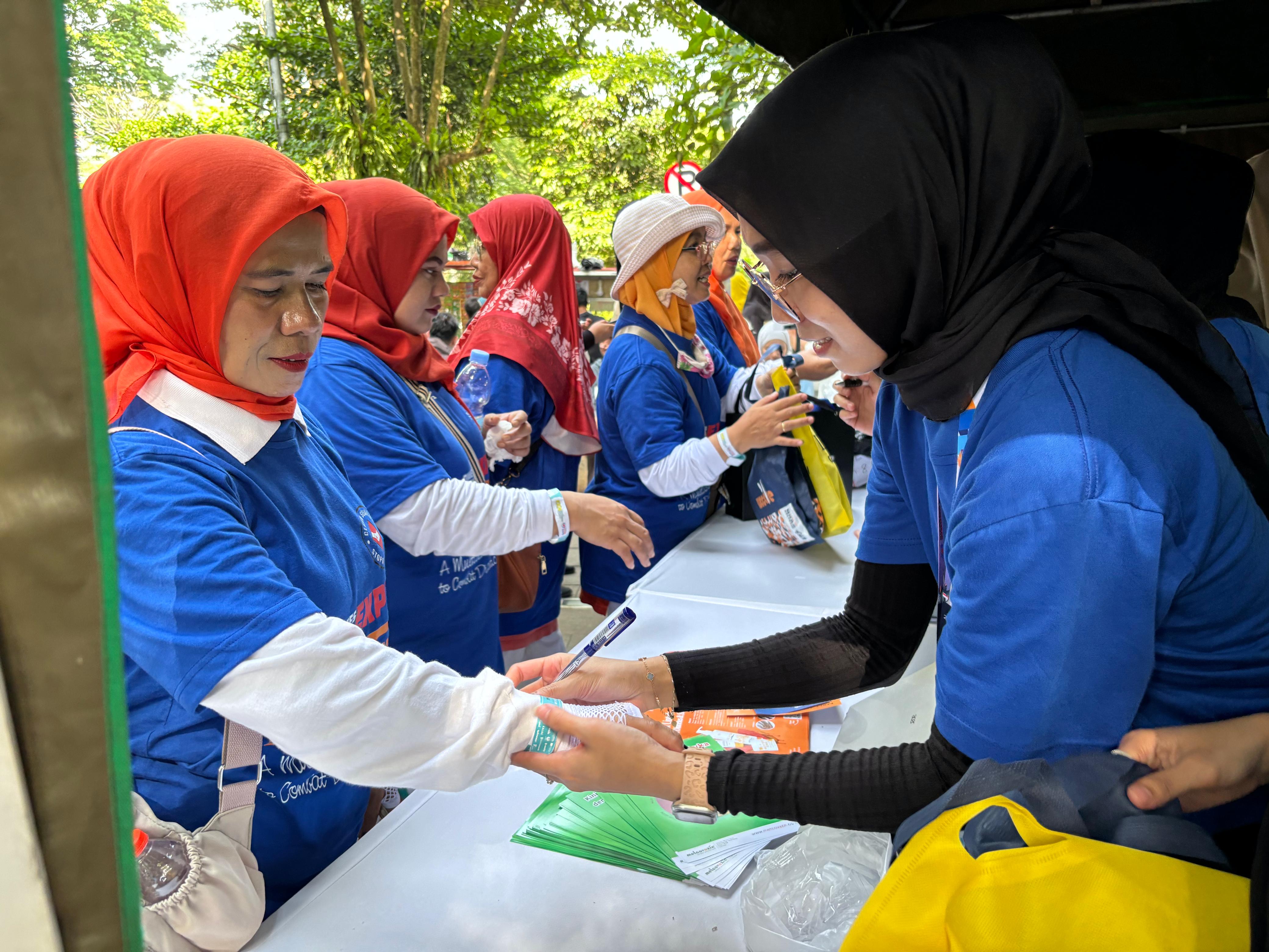 KKN: Kenali, Kendalikan, Nikmati Hidup Sehat Bersama Diabetes, Rangkaian Diabetes Wound Expo 2025