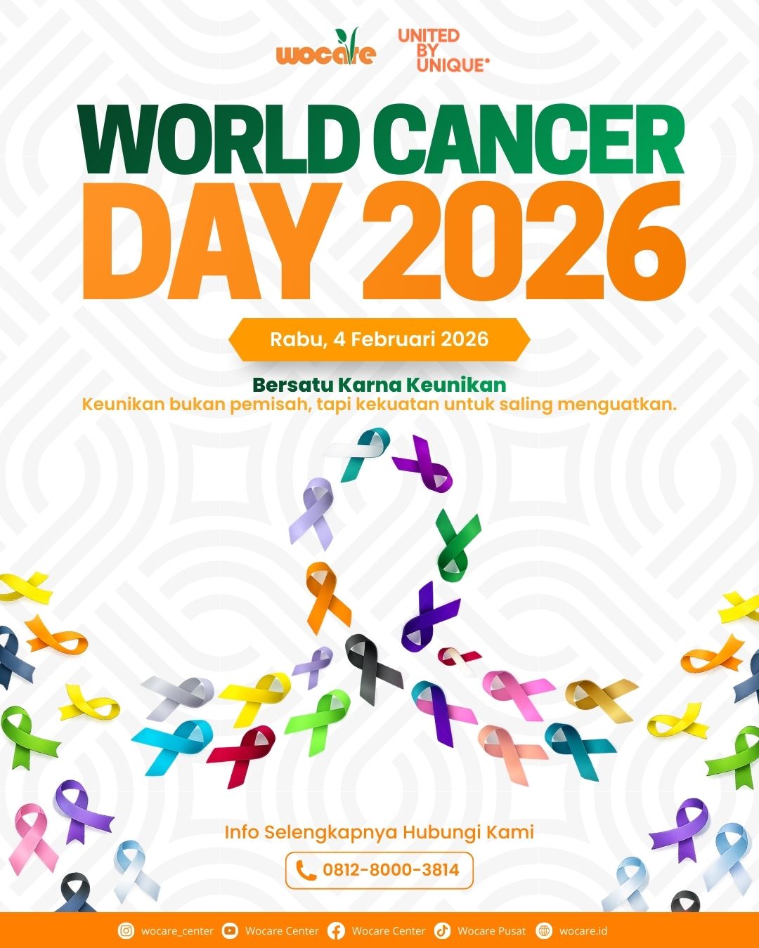 World Cancer Day 2026: Mengusung Tema "United by Unique", Saatnya Perawatan Kanker yang Lebih Manusiawi