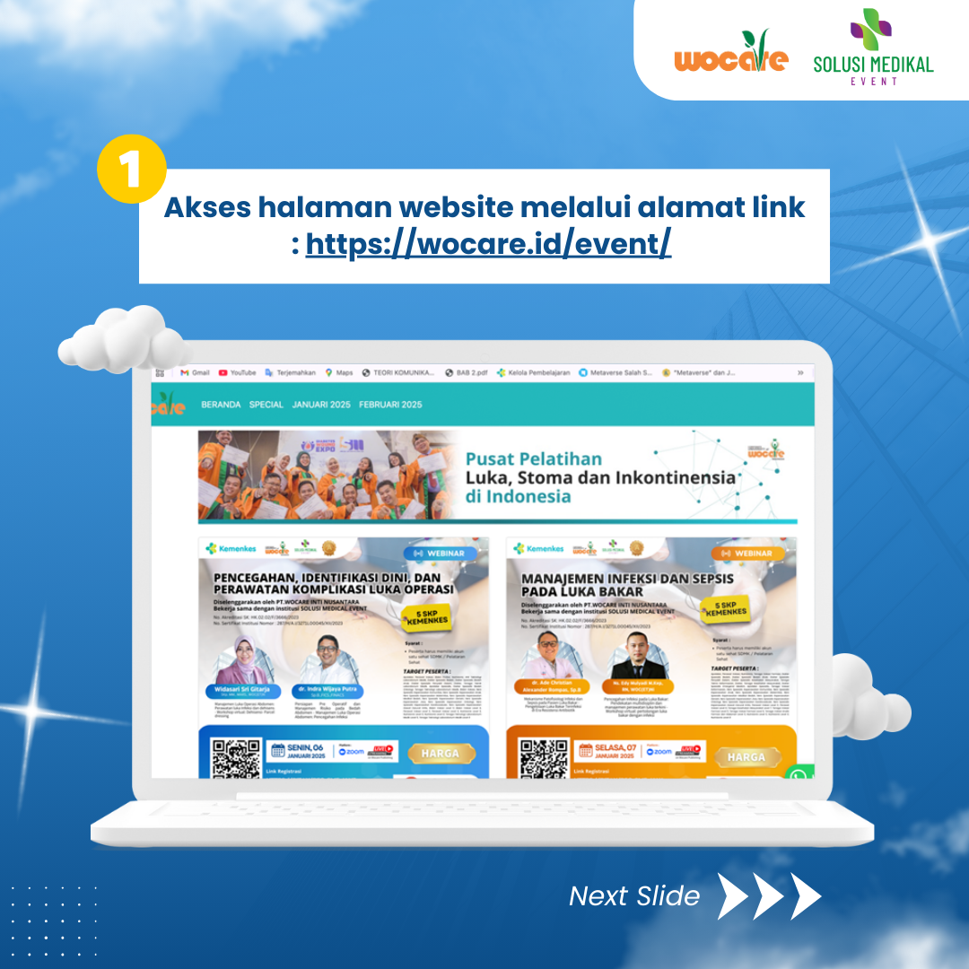ALUR REGISTRASI WEBINAR SOLUSI MEDIKAL EVENT