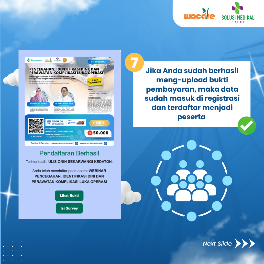 ALUR REGISTRASI WEBINAR SOLUSI MEDIKAL EVENT