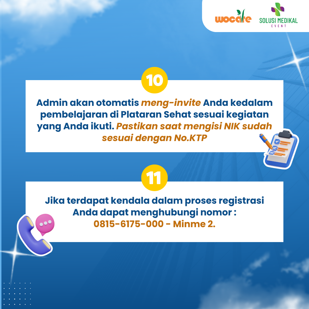 ALUR REGISTRASI WEBINAR SOLUSI MEDIKAL EVENT