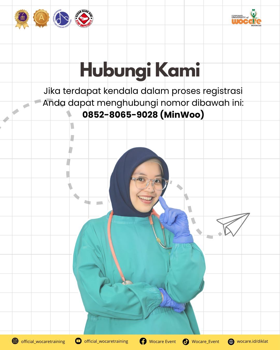ALUR REGISTRASI PENDIDIKAN DAN PELATIHAN WOCARE